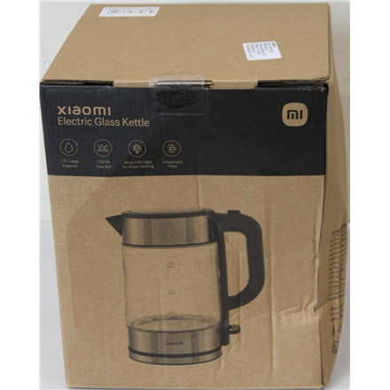 SALE OUT. Xiaomi Electric Glass Kettle EU | Xiaomi | Electric Glass Kettle EU | Electric | 2200 W | 1.7 L | Glass | 360°