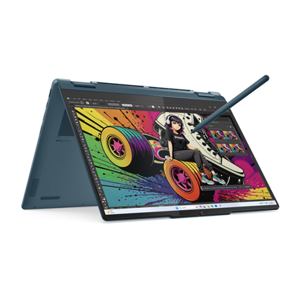 Lenovo- Yoga 7 2-in-1 14AKP10 AMD | Tidal Teal | 14 " | OLED | WUXGA | 1920 x 1200 pixels | AMD Ryzen AI 7 | 350 | 16 GB