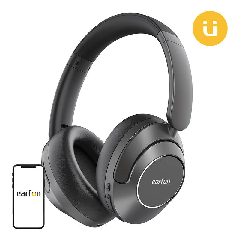 Wireless headphones EarFun WavePro (black) - Image 1