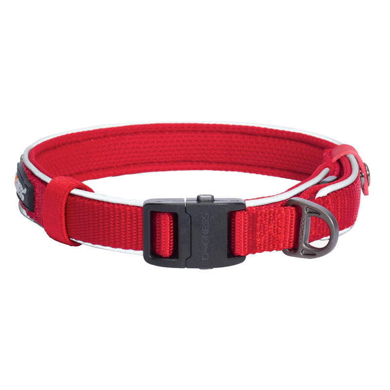 Reflective collar Dogness size S (Red) - Product Image 1