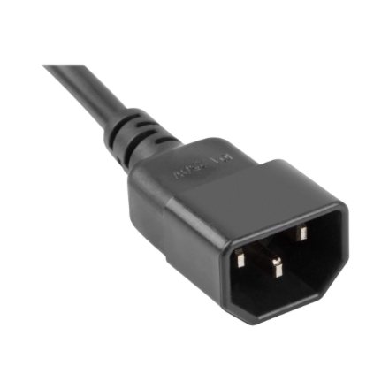 Lanberg | Power strip 1m 4x outlets for UPS system | PS0-04E-0100-IEC-BK | Sockets quantity 4