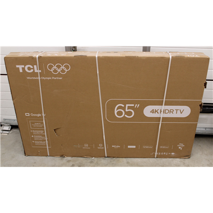 SALE OUT. TCL 65V6C 65" (165 cm) LED 4K TV | SALE OUT. TCL LED 4K TV | 65V6C | 65 | Smart TV | Google TV | Black | DAMAGED PACKAGING
