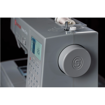 Singer | Computerized Sewing Machine | HD6805C Heavy Duty | Number of stitches 586 | Number of buttonholes 9 | Grey