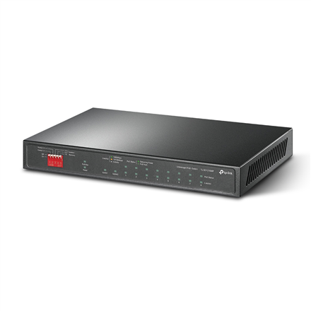 TP-LINK | 10-Port Gigabit Easy Smart Switch with 8-Port PoE+ | TL-SG1210MP | Unmanaged | Desktop | Power supply type External | 60 month(s)