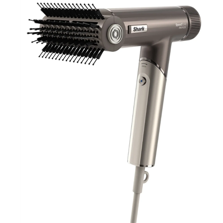 Shark | Hair Dryer System | HD542EU SpeedStyle Pro Flex | 1700 W | Number of temperature settings 3 | Ionic function | Grey | Diffuser nozzle