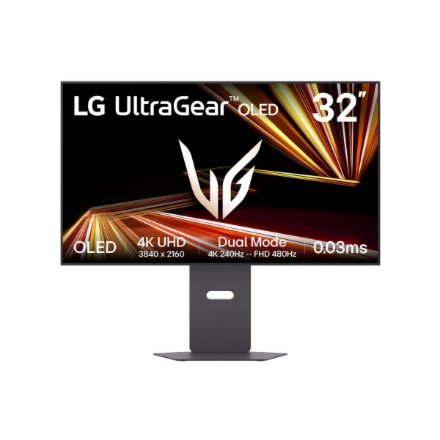 LG | 32GX870A-B | 32 " | OLED | UHD | 16:9 | 240 Hz | 0.03 ms | 3840 x 2160 pixels | 275 cd/m² | HDMI ports quantity 2