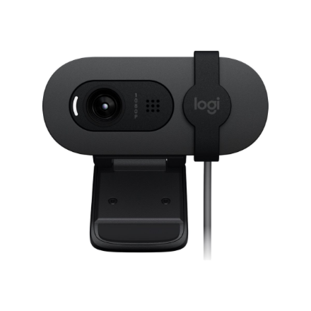 Logitech Business Webcam, 2MP, FHD 1080p, USB-A | BRIO 105