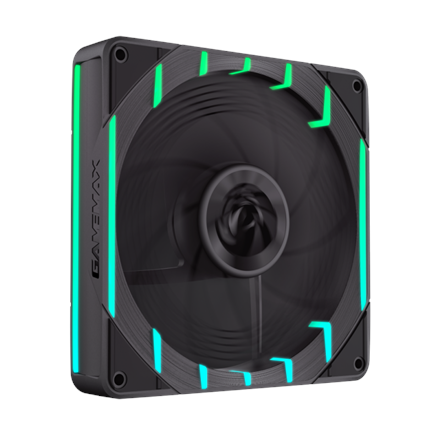 Gamemax Case Fan | TORNADO T12 ARGB-R | Black
