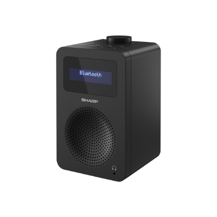 Sharp DR-430(BK) Digital Radio, FM/DAB/DAB+, Bluetooth 5.0, Midnight Black | Sharp | Digital Radio | DR-430(BK) | Bluetooth | Midnight Black