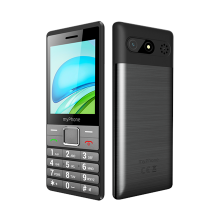 myPhone 7340 LTE | Silver | 2.8 " | IPS | 48 MB | 128 MB | Dual SIM | 3G | Main camera resolution 2 MP | 1400 mAh