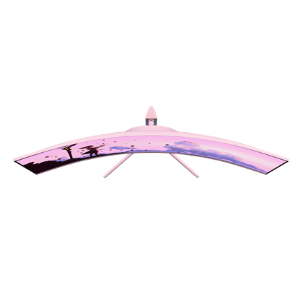 Arozzi Nova | 49 " | VA | 32:9 | 165 Hz | 4 ms | 5120 x 1440 pixels | 350 cd/m² | HDMI ports quantity 2 | Pink