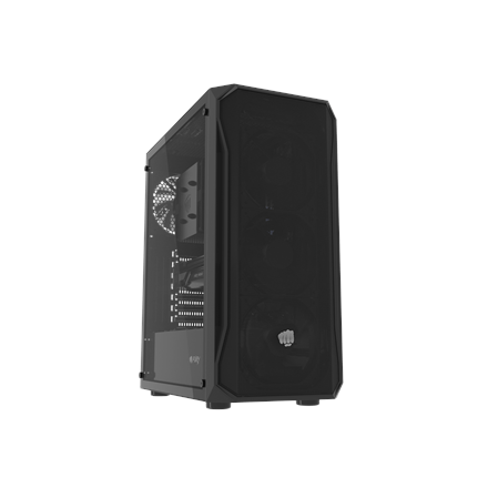 Fury PC Case | SHOBO SH4F | Black | Midi-Tower