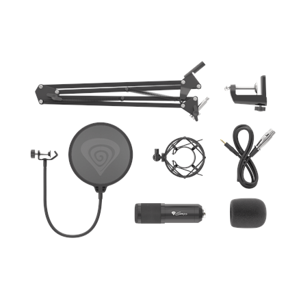 Genesis | Gaming Microphone | Radium 300 | Black | Wired