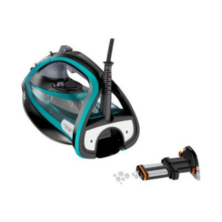 TEFAL | Ultimate Pure FV9844E0 | Steam Iron | 3200 W | Water tank capacity 350 ml | Continuous steam 60 g/min | Steam boost performance 250 g/min | Blue/Black