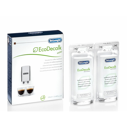 Delonghi | EcoDecalk 2x100ml | EcoDecalk mini | Capacity 0.1 L | White