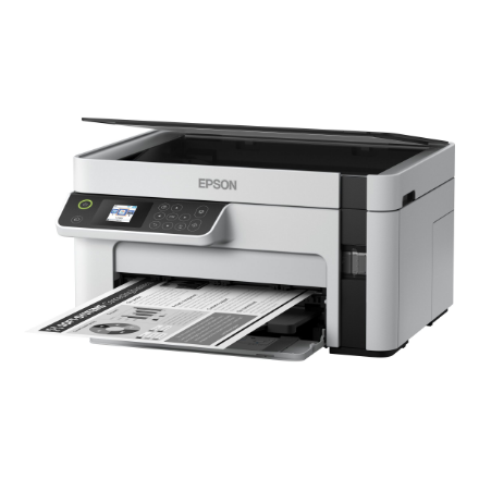 Epson | Multifunction compact printer | EcoTank M2120 | Inkjet | Mono | A4 | Wi-Fi | White