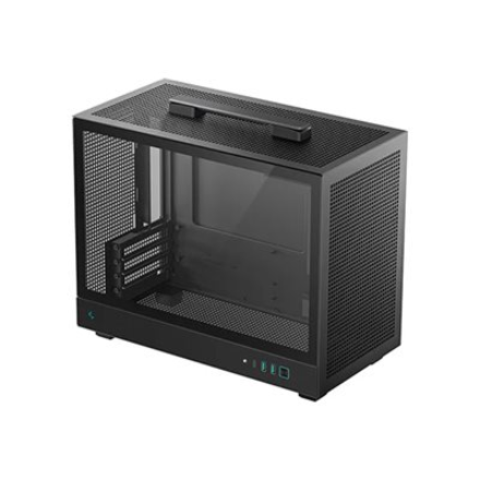 Deepcool Case | CH160 Plus | Black | Mini-ITX