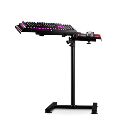 Next Level Racing | Floor stand | NLR-A012 Free Standing Keyboard and Mouse Stand | Height | Black