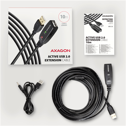 AXAGON | USB Repeater Cable | ADR-210 | USB Type-A to USB Type-A