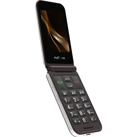 myPhone Harmony LTE Praline Collection | Brown | 2.8+1.44 " | IPS | 48 MB | 128 MB | Single SIM | MicroSD | 3G | Bluetooth | 5.1 | Main camera resolution 2 MP | 1300 mAh