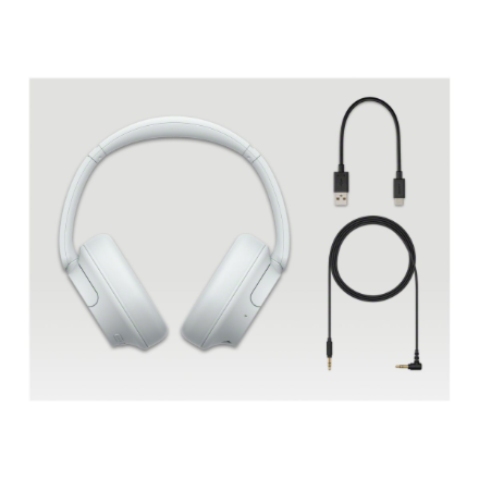 Sony WH-CH720N Wireless ANC (Active Noise Cancelling) Headphones, Beige | Sony | Wireless Headphones | WH-CH720N | Wireless | On-Ear | Microphone | White | Noise canceling | Wireless