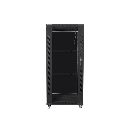 Lanberg | Rack cabinet 19" free-standing 27U/600x600 (flat pack) | FF01-6627-12B | Black