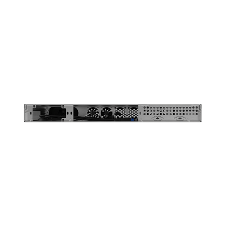 Lanberg Rackmount server chassis ITX 300/10 19"/1U | SC01-3001-10B | Black