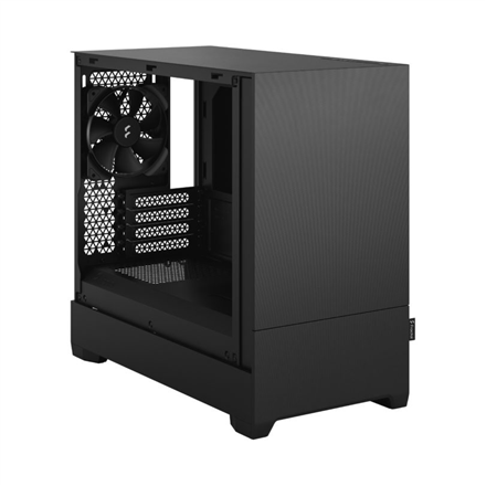 Fractal Design | Pop Mini Silent | Side window | Black Solid | mATX, Mini ITX | ATX