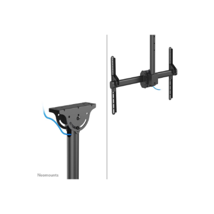 Neomounts CL35-440BL16XL Monitor/TV Mount Ceiling | Adjustable Height, Rotate, Tilt, Swivel | 37-70 " | Maximum weight (capacity) 50 kg | Black