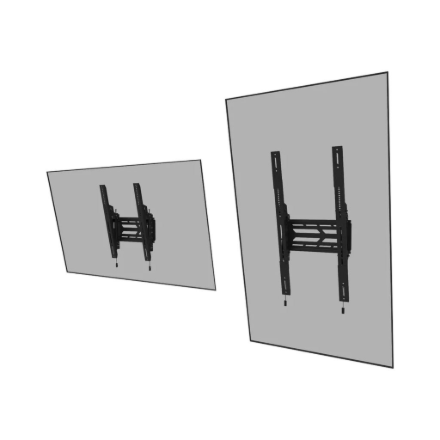 Neomounts Wall mount | WL35S-950BL19 | Tilt, Height adjustment, Width adjustment, Rotate | 55-115 " | Maximum weight (capacity) 160 kg | Black