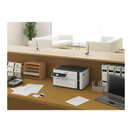 Epson | Multifunction compact printer | EcoTank M2120 | Inkjet | Mono | A4 | Wi-Fi | White