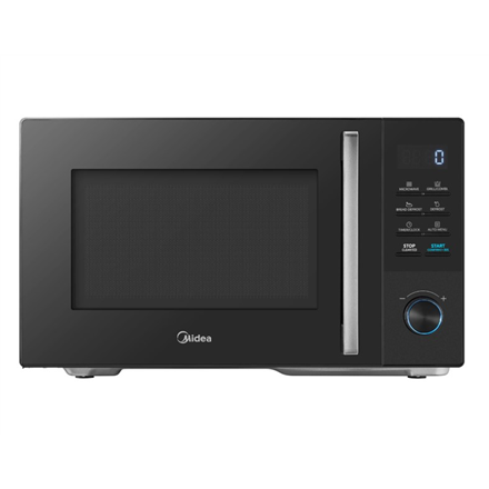 Midea Microwave oven | MMO-AG25VB(BK) | Free standing | 900 W | 25 L | Grill | Black