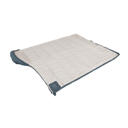 Outwell Campion Lux | Sleeping Bag | 225 x 85 cm | -16 to 5 °C | 2 way open - auto lock, L-shape