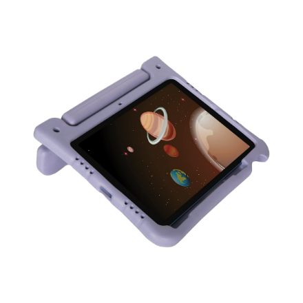 Targus Kid’s Antimicrobial Case | Tablet case | For iPad Air 11-inch (M2), iPad 10.9-inch (10th gen), iPad Air 10.9-inch (5th and 4th gen), and iPad Pro 11-inch (4th, 3rd, 2nd, and 1st gen) | Purple