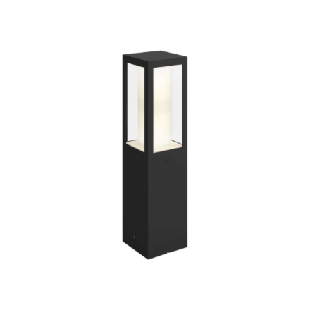 Philips Hue WCA Impress Outdoor Pedestal Lantern | 8 W | 2000-6500 Hue White Colour Ambiance