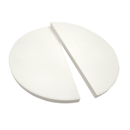 TunaBone Half moon pizza stone 180mm for Kamado 22inch