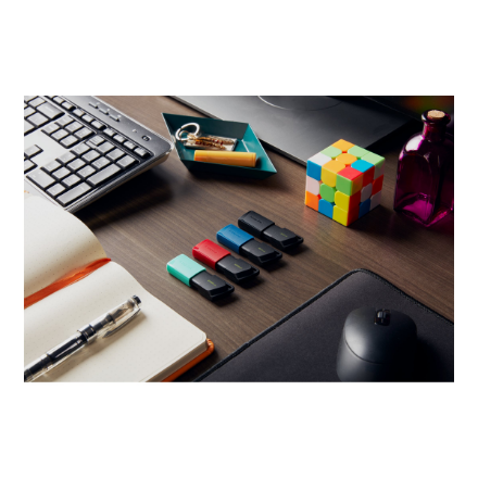 Kingston | USB Flash Drive | DataTraveler Exodia | 256 GB | USB 3.2 Gen 1 | Black/Teal