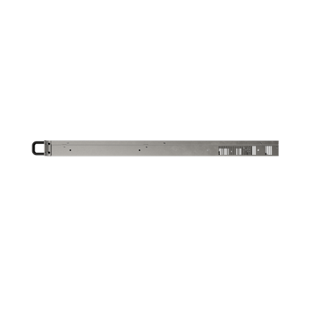 Lanberg Rackmount server chassis E-ATX 650/12 19"/1U | SC01-6501-12B | Black