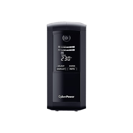 CyberPower | Backup UPS Systems | VP1000ELCD | 1000 VA | 550 W