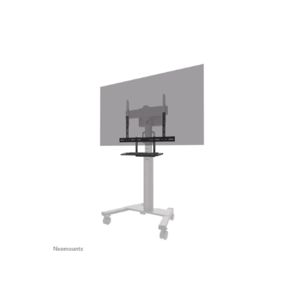 Neomounts Floor stand | AV40-500BL Keyboard Shelf Kit | Height adjustment | 43-110 " | Maximum weight (capacity) 2.5 kg | Black