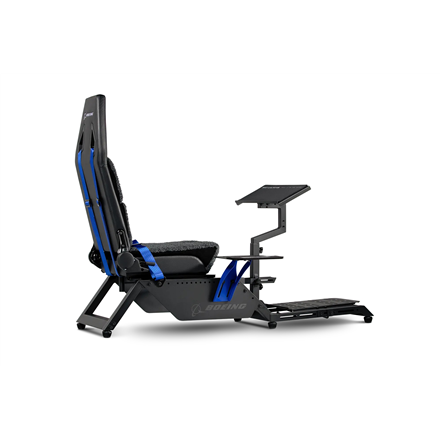 Next Level Racing Boeing Commercial Edition Flight Simulator | Blue highlights