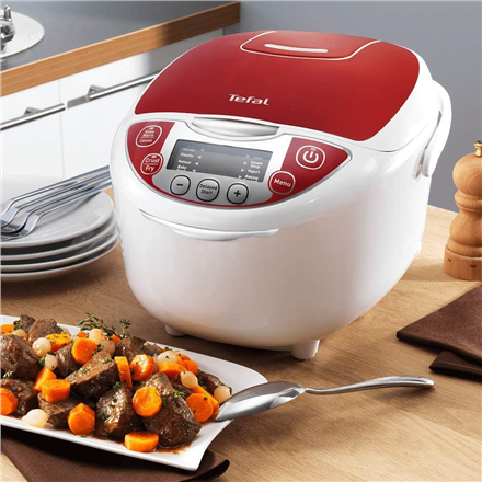 TEFAL | RK705138 Multicooker| 600 W | 5 L | Red, White | TEFAL | RK705138 | 600 W | 5 L | Red, White