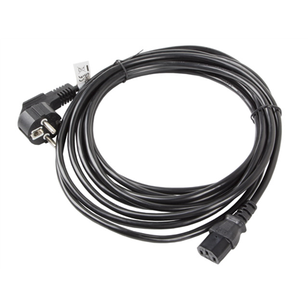 Lanberg | CEE 7/7 to IEC 320 C13 Power Cord | CA-C13C-11CC-0050-BK