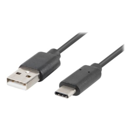 Lanberg | USB Type-C to USB Type-A 3.1 Cable, 1.8 m | CA-USBO-31CU-0018-BK | USB Type-C to USB Type-A