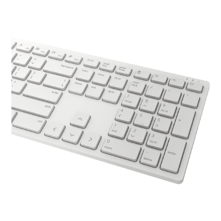 Dell | Keyboard and Mouse | KM5221W Pro | Keyboard and Mouse Set | Wireless | Mouse included | Russian | White