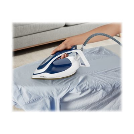 TEFAL | Steam Generator | GV9221E0 Pro Express Protect | 2600 W | 1.8 L | 7.6 bar | Vertical steam function | Calc-clean function | Blue/White