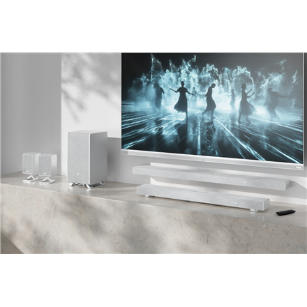 Sharp | 3.1.2 Dolby Atmos/DTS:X Soundbar with Wireless Subwoofer | HT-SBW53121(SL) | Bluetooth