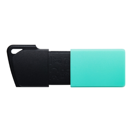 Kingston | USB Flash Drive | DataTraveler Exodia | 256 GB | USB 3.2 Gen 1 | Black/Teal