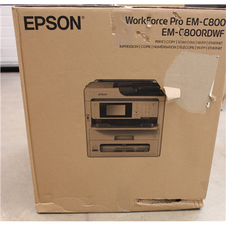 SALE OUT. Epson WorkForce Pro EM-C800RDWF | SALE OUT. Epson | WorkForce Pro EM-C800RDWF | Inkjet | Colour | 4-in-1 | A4 | Wi-Fi | DAMAGED PACKAGING