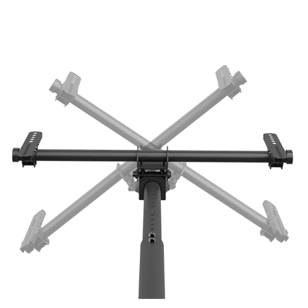 Neomounts CL35-440BL16XL Monitor/TV Mount Ceiling | Adjustable Height, Rotate, Tilt, Swivel | 37-70 " | Maximum weight (capacity) 50 kg | Black